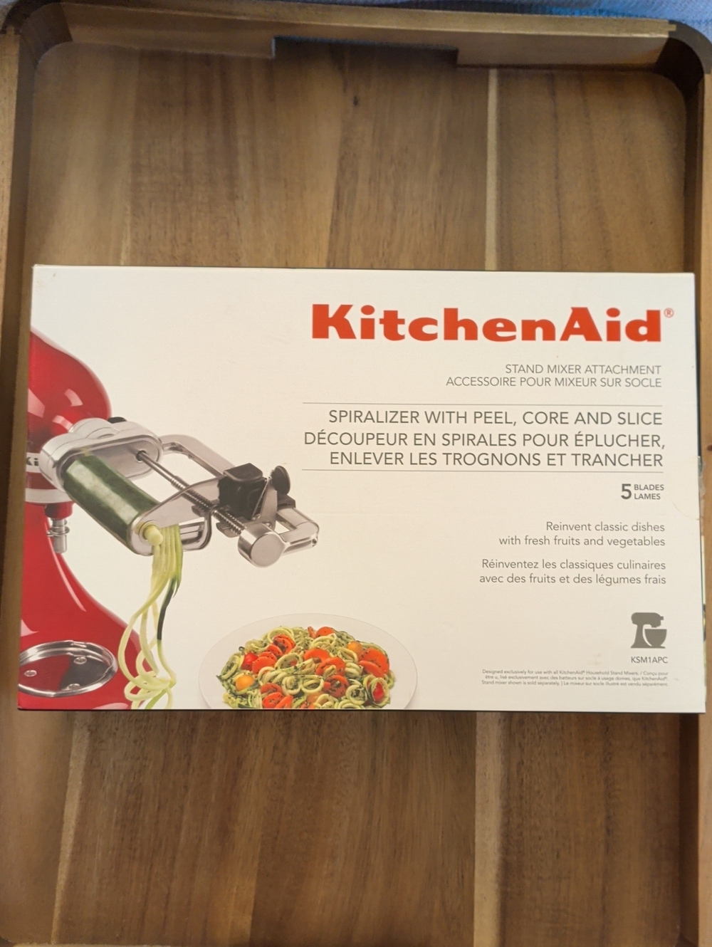 KitchenAid Spiralizer Attachment with Peel, Core & Slice (KSM1APC)